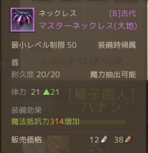 マスターネックレス(大地)